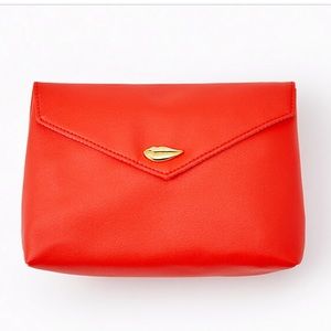 5/$25❣️Ipsy Sealed With A Kiss Cosmetics Bag- February 2021 NEW!